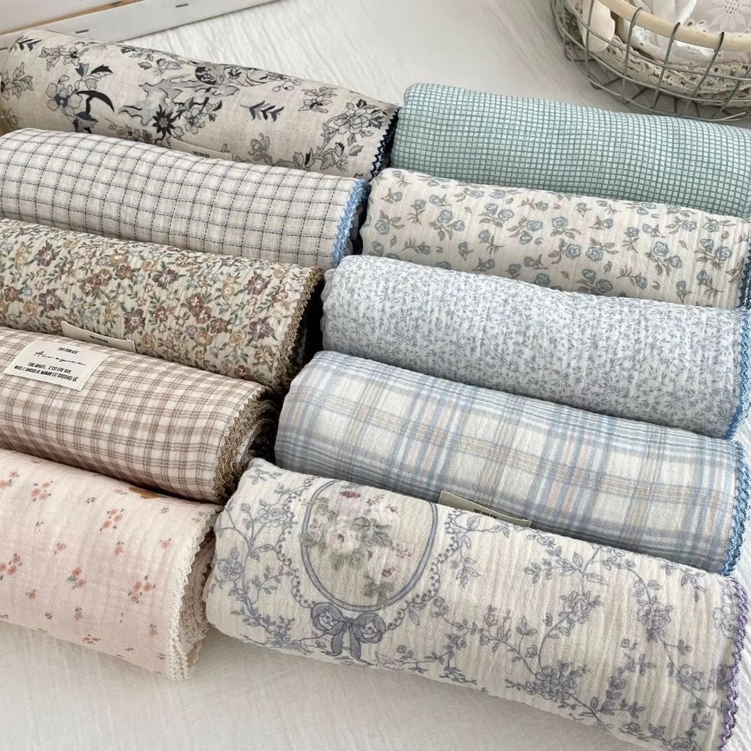 Baby Nursery Quilts - Muslin Baby Swaddle Blanket Newborn Cotton