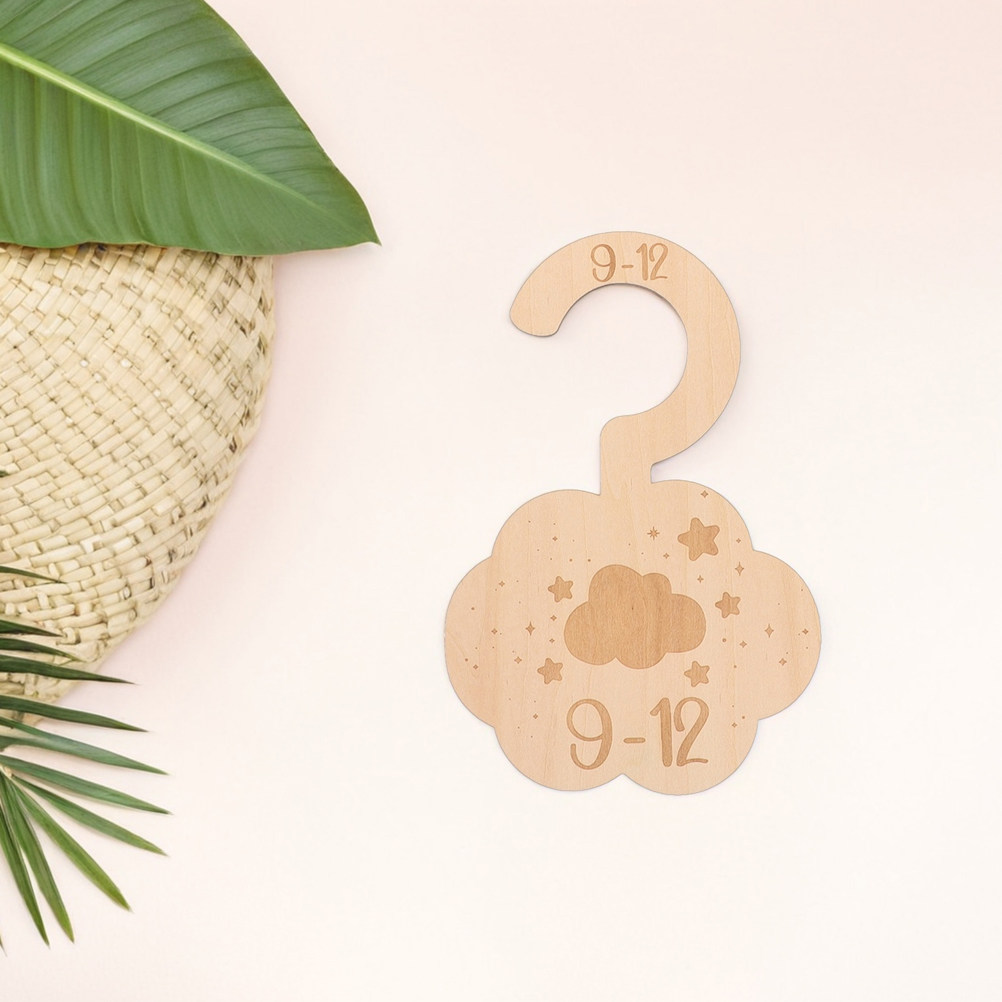 14Pcs Wooden Nursery Clothes D - Baby Nursery Themes review and price