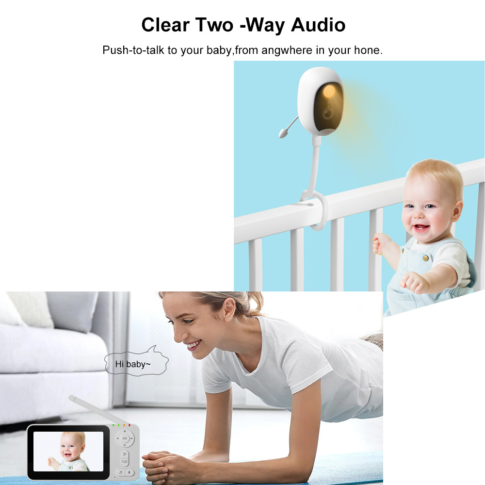 4.3-inch Intelligent Baby Moni - Baby Nursery Camera review and price