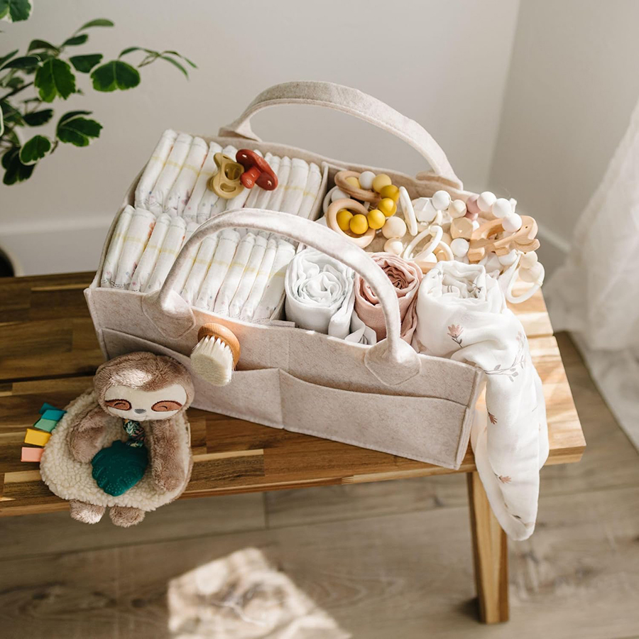 Baby Diaper Ball Bag Organizer - Baby Nursery Organization Ideas review and price