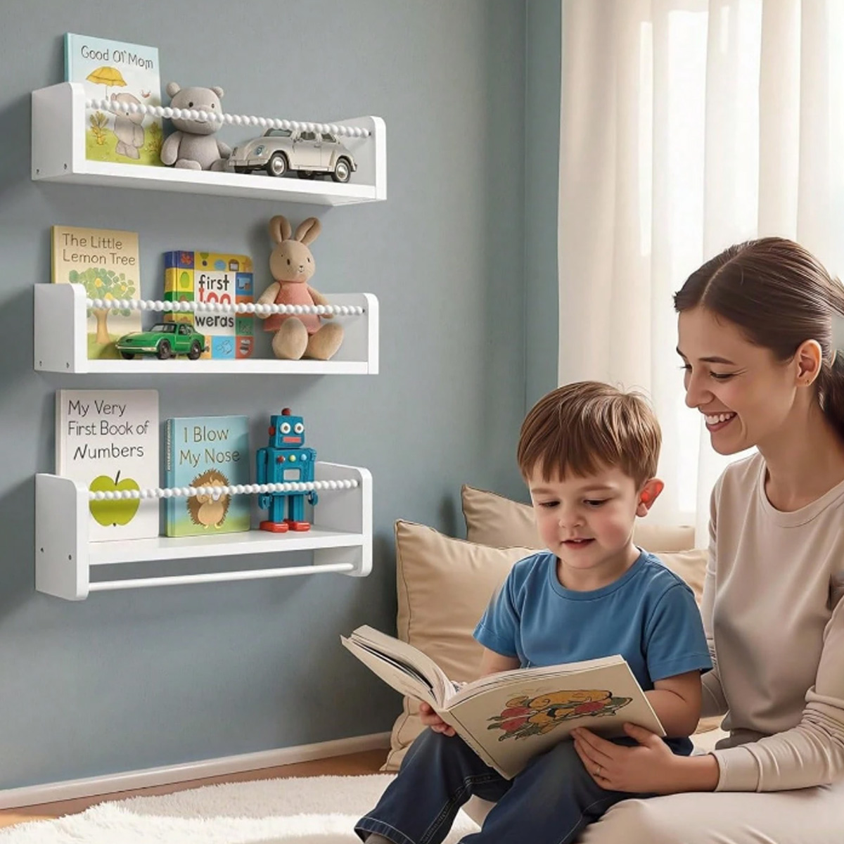 Nursery Book Shelves ,15.7 Inc - Baby Nursery Books review and price