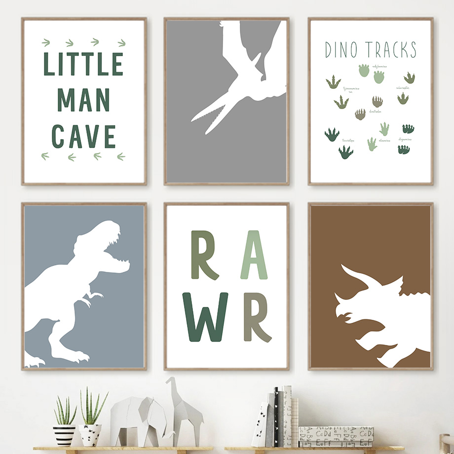 Jurassic Dinosaur Tyrannosauru - Baby Boy Nursery Quotes review and price