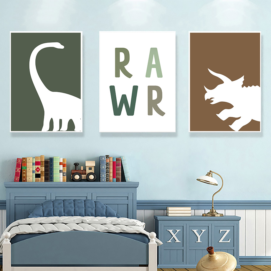 Jurassic Dinosaur Tyrannosauru - Baby Boy Nursery Quotes review and price
