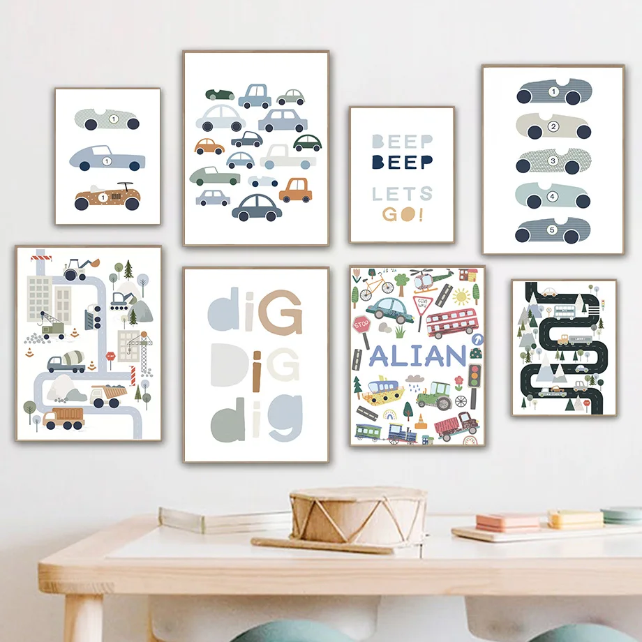 Tractor Truck Excavator Bulldo - Baby Boy Nursery Quotes review and price