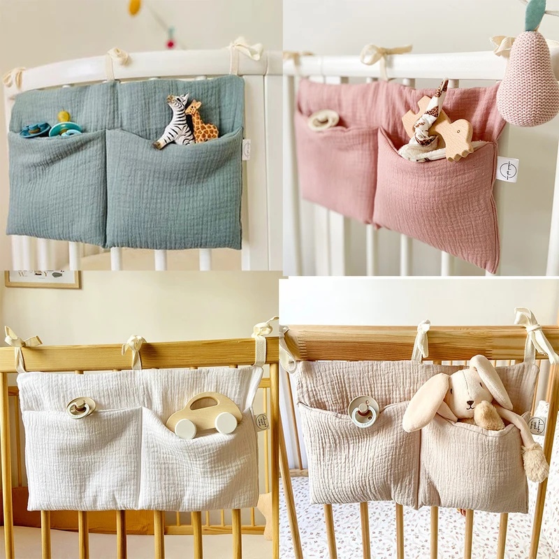 1/2pcs Baby Crib Organizer Cot - Baby Bag Nursery review and price