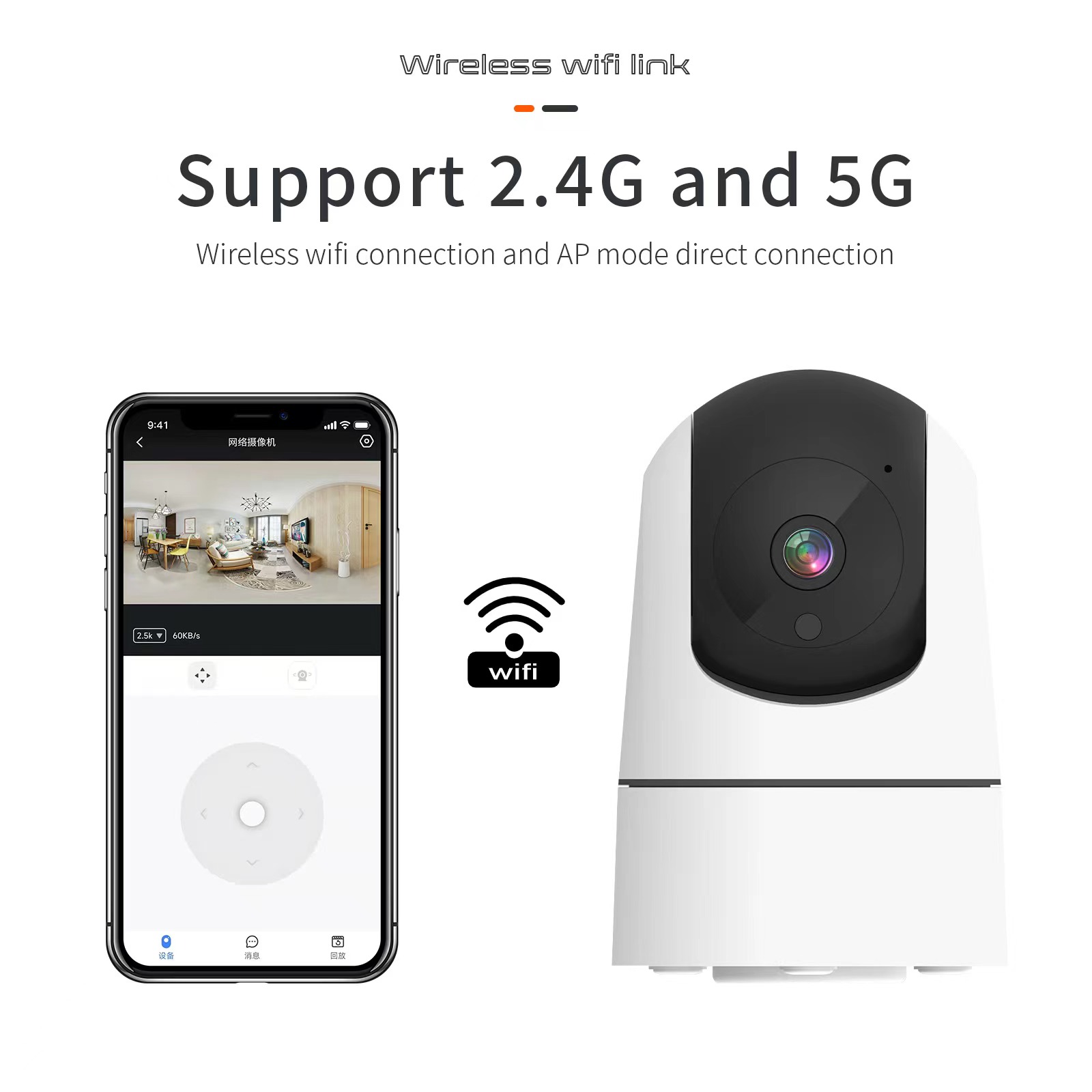 Tuya 5G WiFi IP Camera Indoor  - Baby Nursery Camera review and price