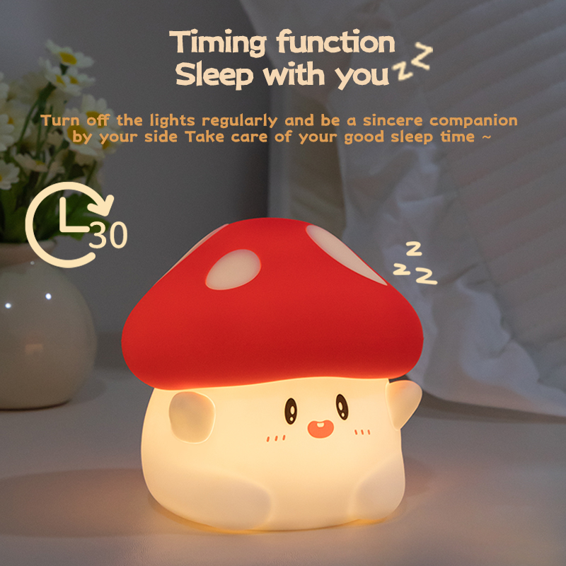 Mushroom Night Light LED Recha - Baby Nursery Night Light review and price