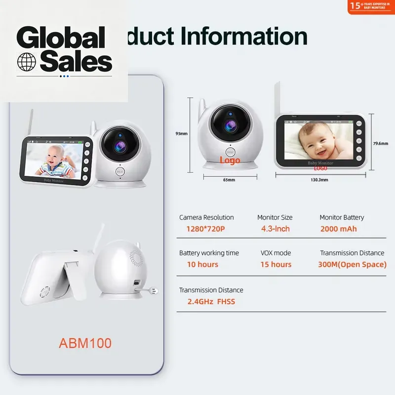 4.3 Inch Baby with Remote Came - Baby Nursery Camera review and price