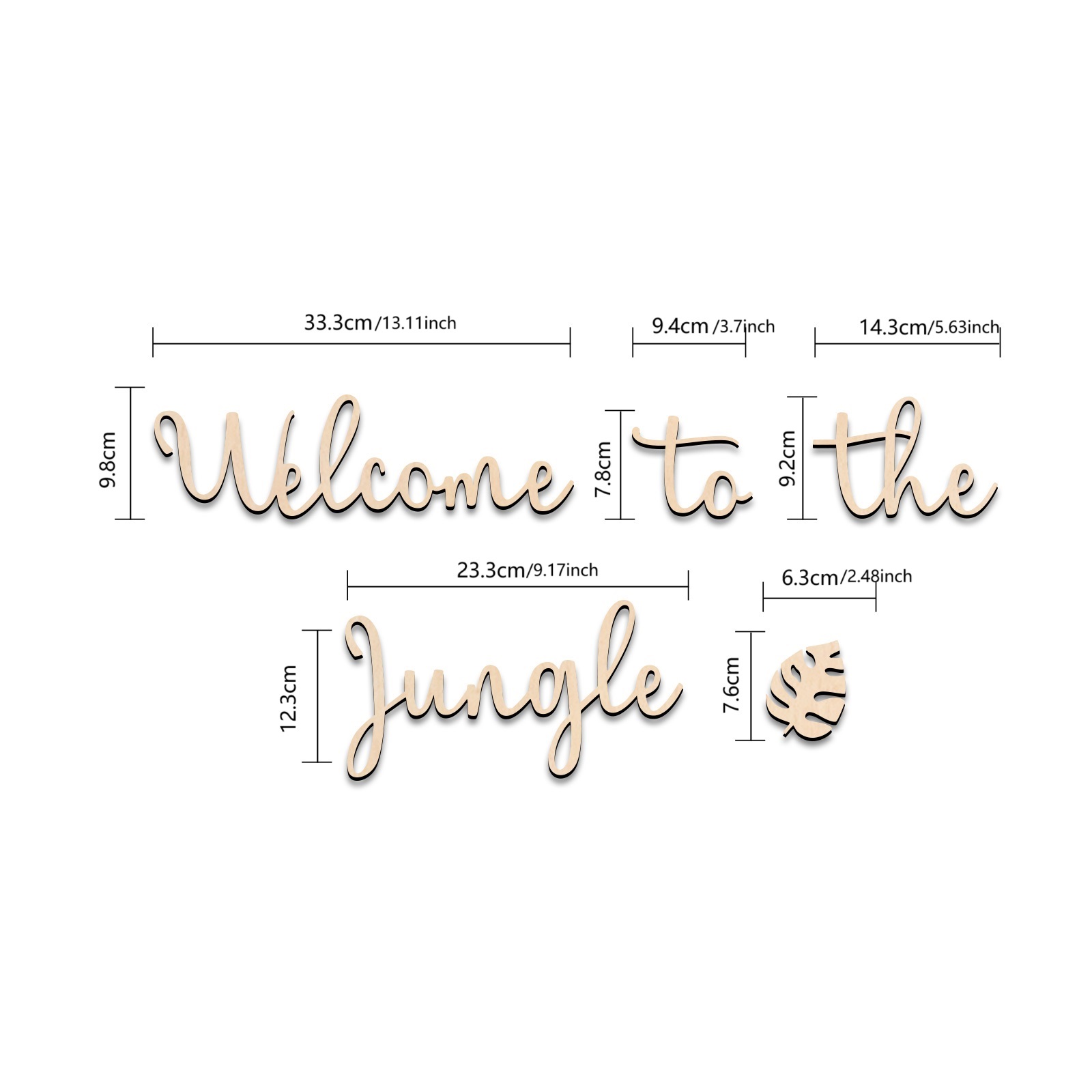 Welcome to the Jungle Wooden S - Baby Nursery Themes review and price