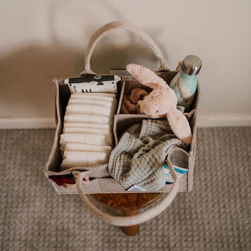 Diaper Caddy - Nursery Storage - Baby Nursery Organization Ideas review and price