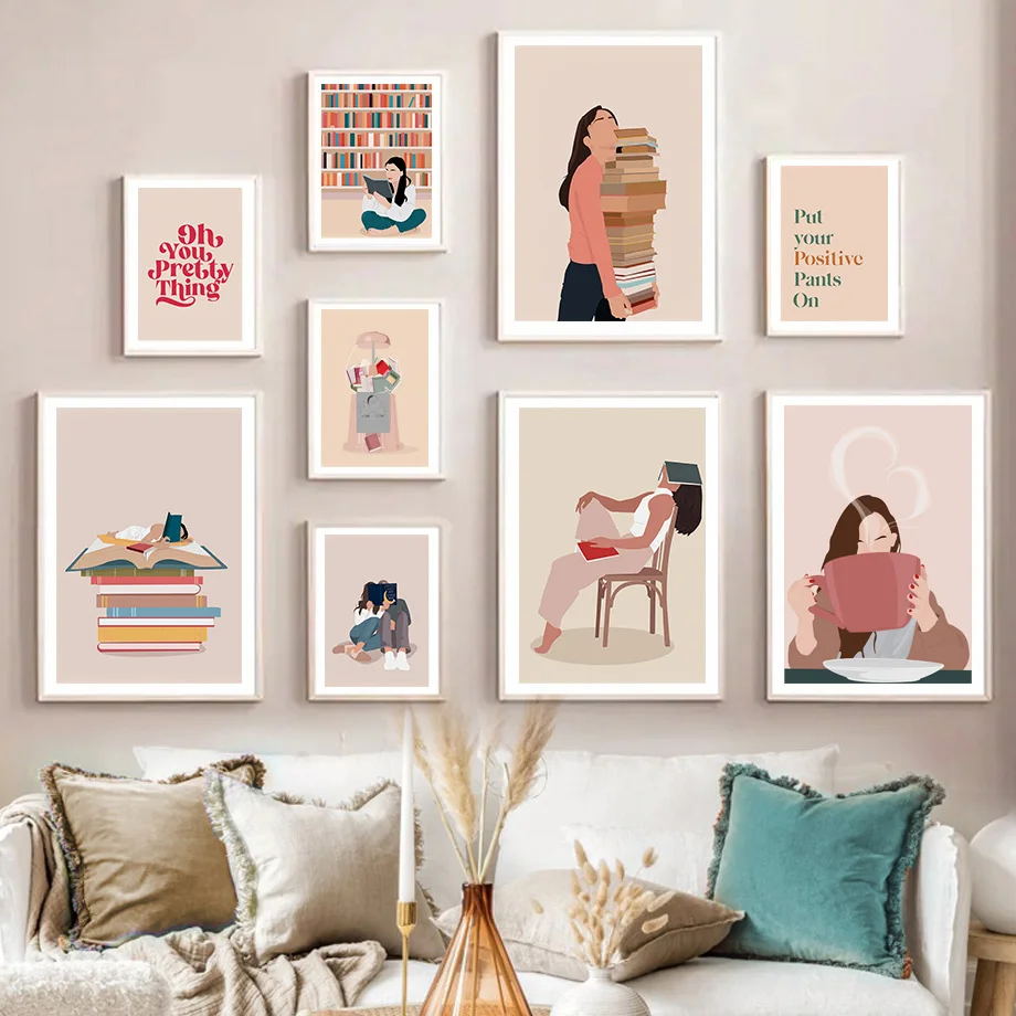 1PC Frameless Abstract Girl Re - Baby Boy Nursery Quotes review and price