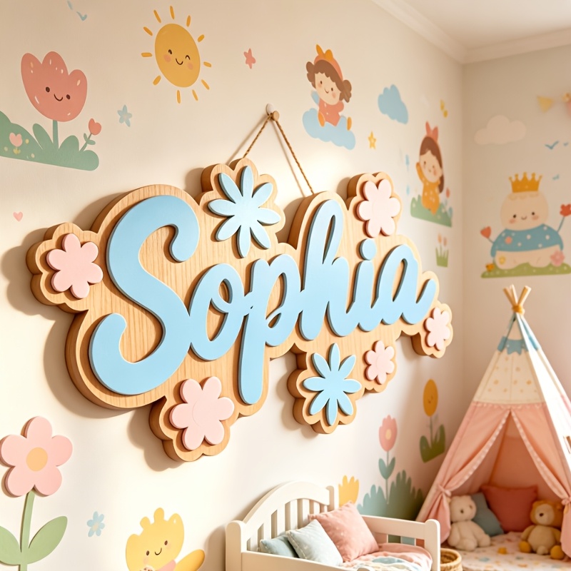 Personalized Floral Themed Nam - Baby Nursery Themes review and price