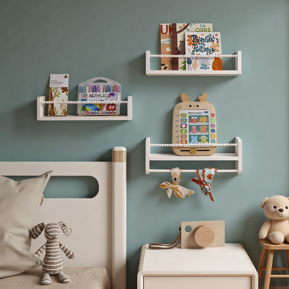 Floating Nursery Book Shelves  - Baby Nursery Books review and price