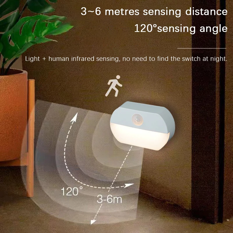 LED Human Body Sensing Night L - Baby Nursery Night Light review and price
