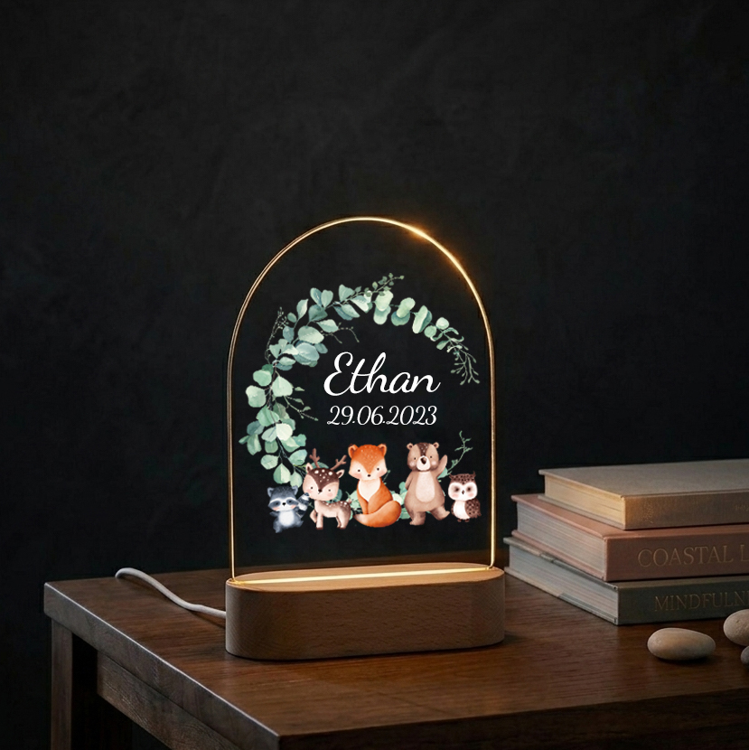 Personalized Baby Night Light  - Baby Nursery Night Light review and price